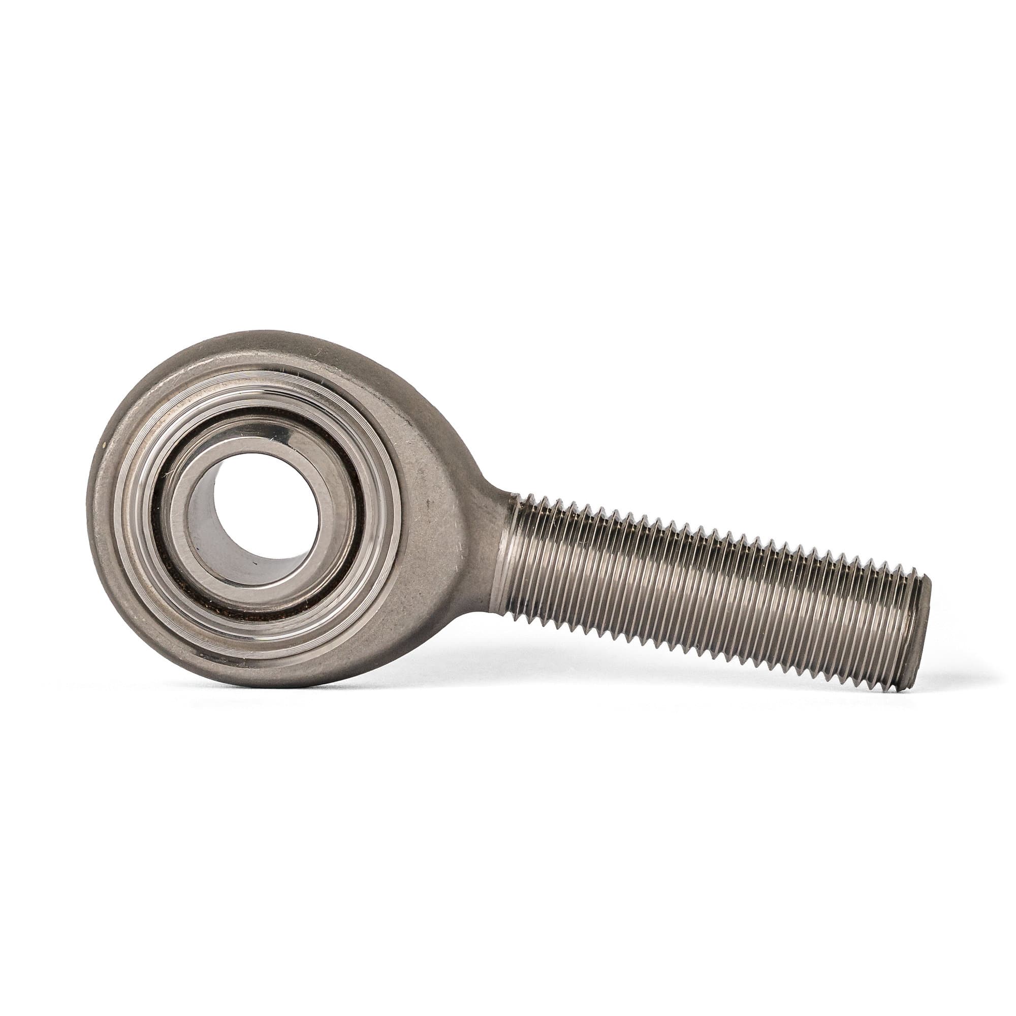 NMB Minebea ARTL6E(R) Male Rod End Bearing – 3/8" Bore, 3/8" UNF Left Hand, PTFE Lined, Stainless Steel – Formula Car Suspension Links - new condition