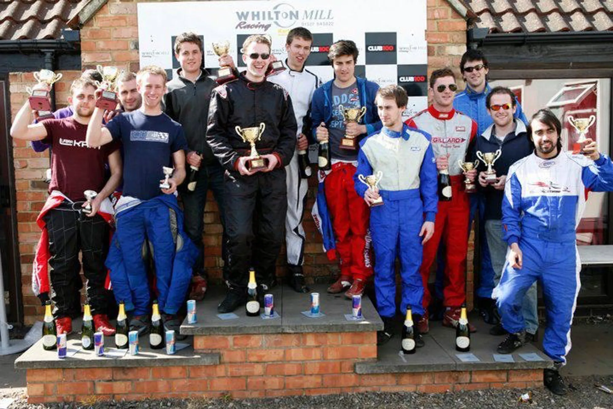 University of Bath BUKC Karting Champions team at Whilton Mill 2011